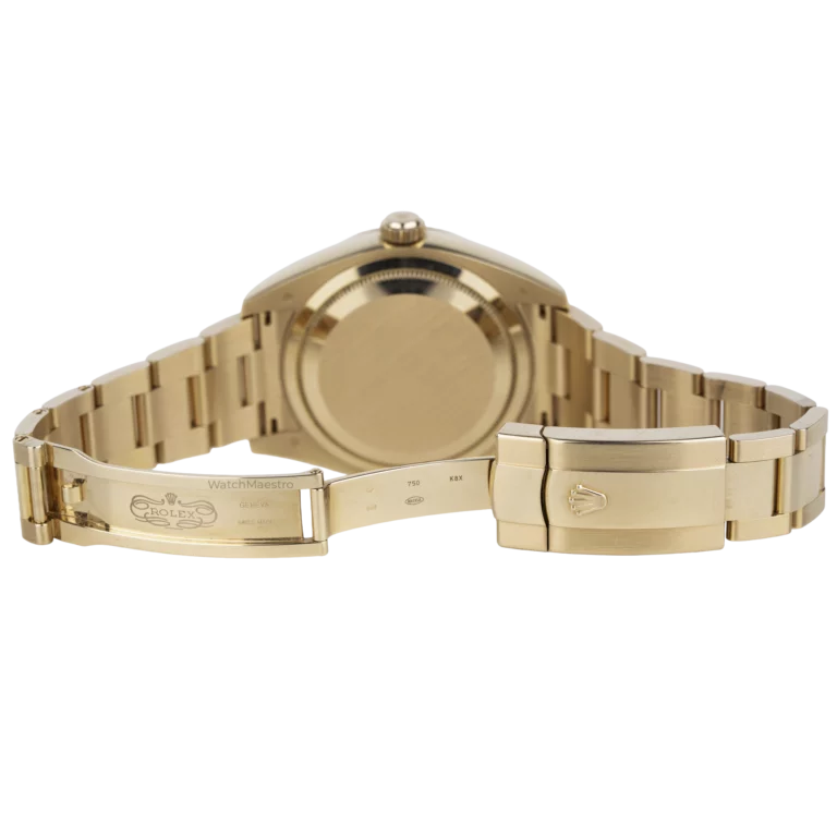 Rolex Sky Dweller Rose Gold Chocolate Old Dial (9)