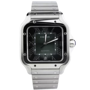 Cartier Santos Green Dial (1)