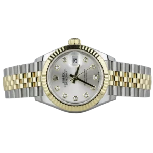 Rolex Datejust 28mm Two Tone Silver Diamond (2)