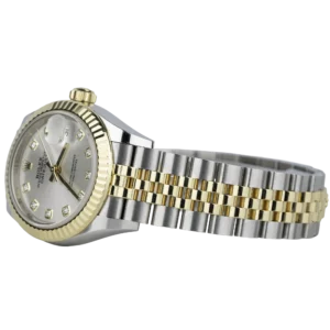 Rolex Datejust 28mm Two Tone Silver Diamond (3)