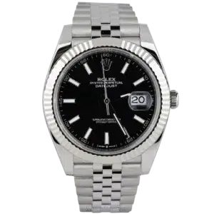 Rolex Datejust 41 Black Jubilee Fluted (1)