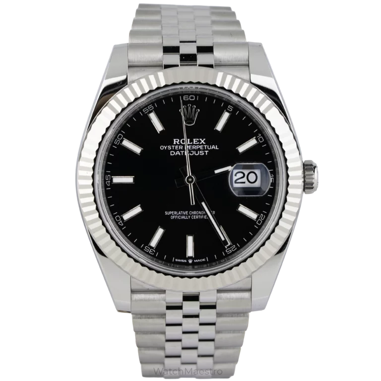 Rolex Datejust 41 Black Jubilee Fluted (1)