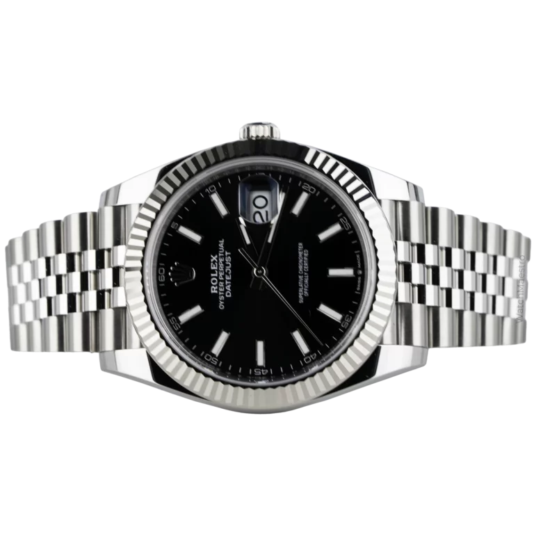 Rolex Datejust 41 Black Jubilee Fluted (2)