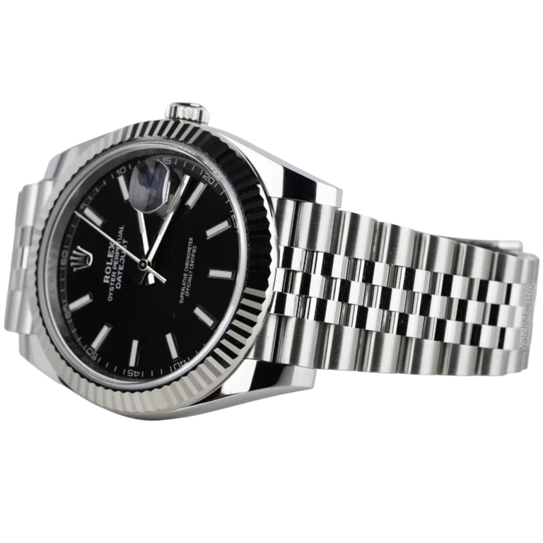 Rolex Datejust 41 Black Jubilee Fluted (3)