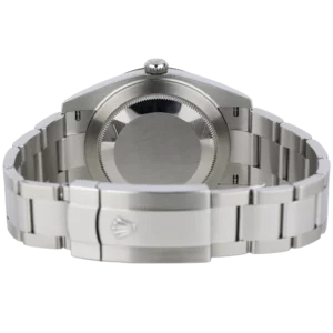 Rolex Datejust 41 Green Fluted Oyster (6)