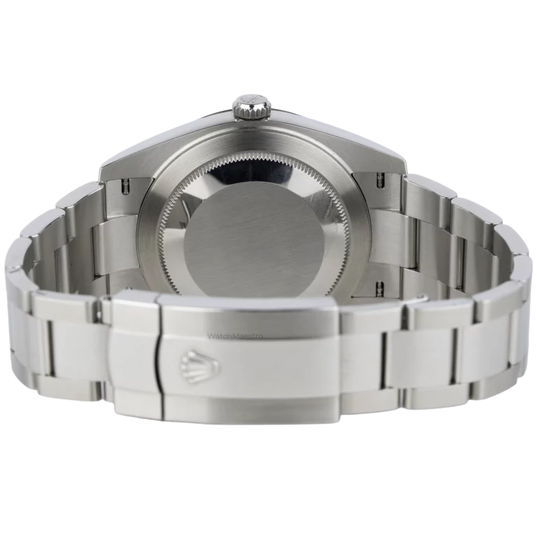 Rolex Datejust 41 Green Fluted Oyster (6)