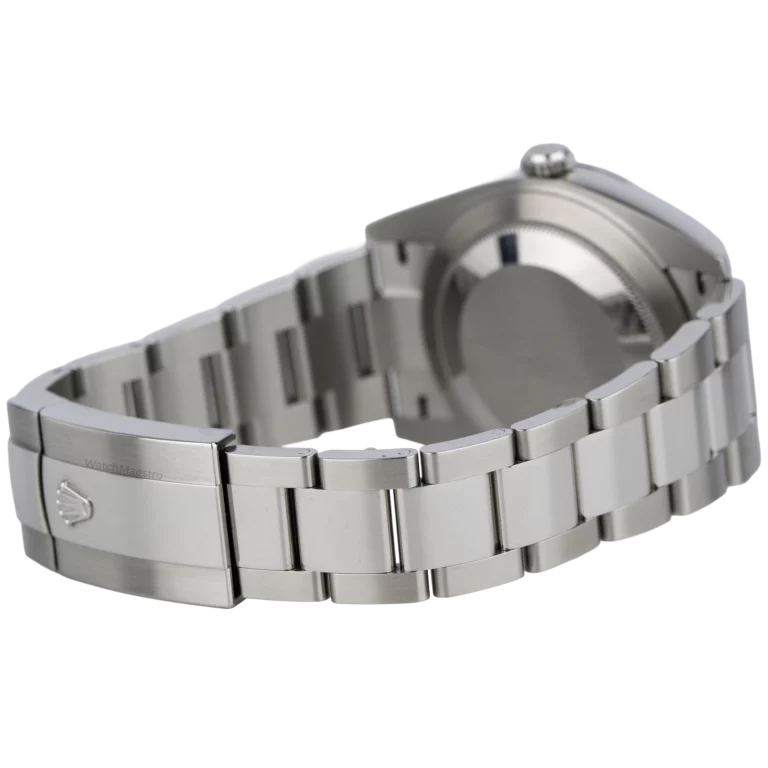 Rolex Datejust 41 Green Fluted Oyster (7)