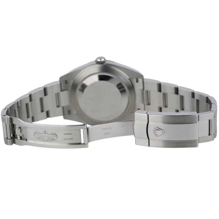 Rolex Datejust 41 Green Fluted Oyster (9)