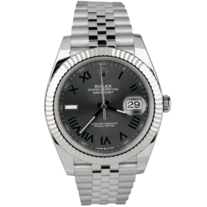 Rolex Datejust 41 Wimbledon Steel (1)