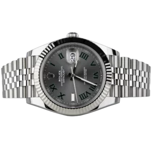 Rolex Datejust 41 Wimbledon Steel (2)