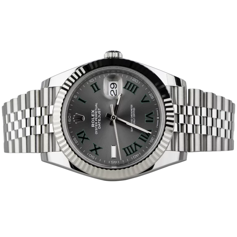 Rolex Datejust 41 Wimbledon Steel (2)